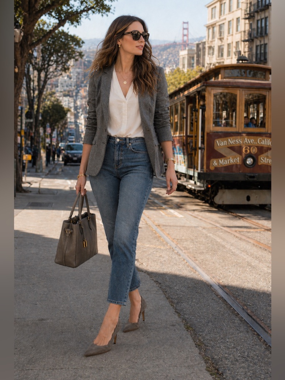 Chinese Laundry Savvy Suede Pointed Toe Pumps | Parisian Chic Heels - Picture 2 of 10